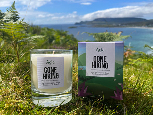 Gone Hiking Candle