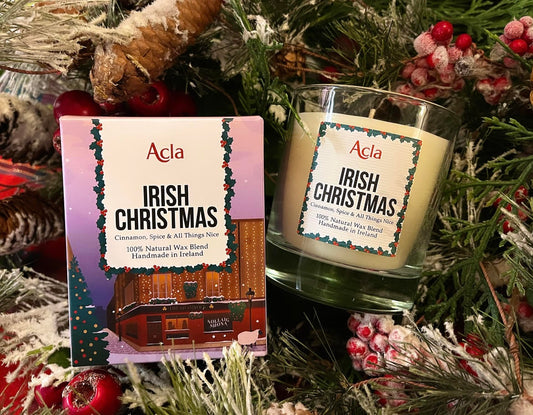 Irish Christmas Candle